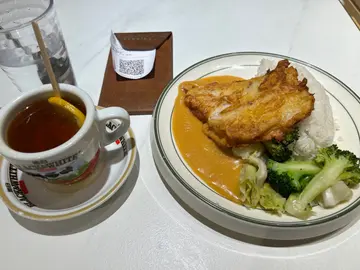 香煎龙利柳龙虾汁配饭