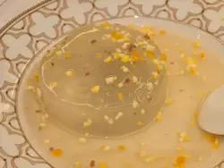 呢個釀冬瓜火候掌握得啱啱好!冬瓜保持到爽脆唔淋,絕對冇過火,餡料同埋個芡汁調味亦都恰到好處,完美!