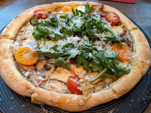 特色素菜西班牙薄餅