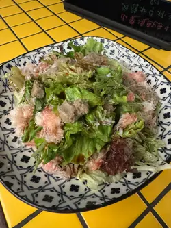 雪場蟹肉蟹膏沙律