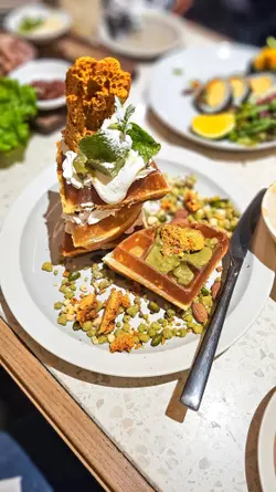 #SandyFoodies #Terraceinseaside #coffee #omurice #Cafe #打卡 #Chill #Korean #度假 #启德 