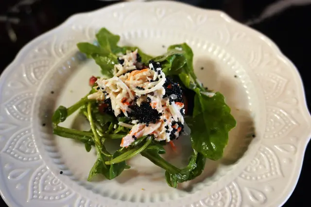 白松露蟹肉沙律