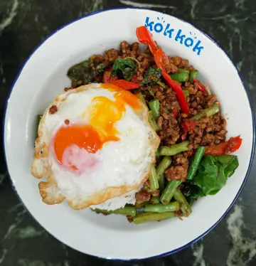 香叶辣肉碎炒饭