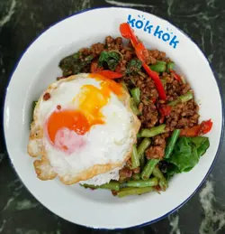 香叶辣肉碎炒饭