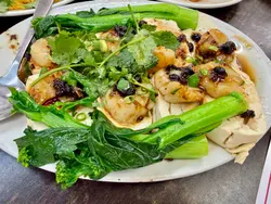 豉汁带子蒸豆腐，都几好味！