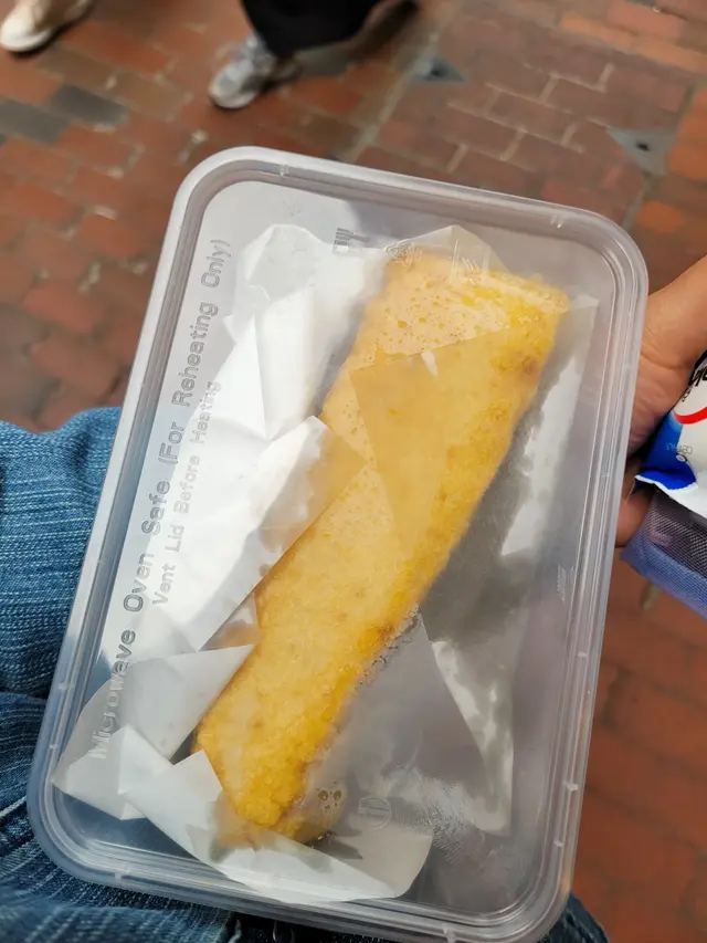 生料 炸魚條外賣