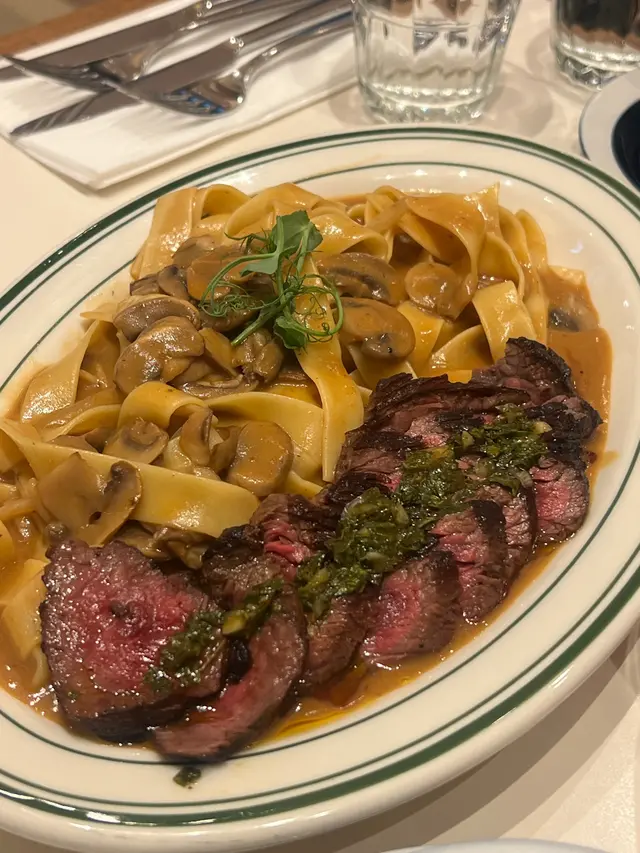Hanger Steak Fettuccine