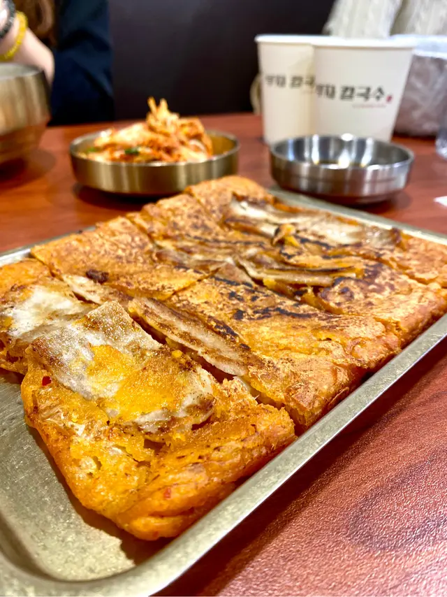 五花肉泡菜煎餅