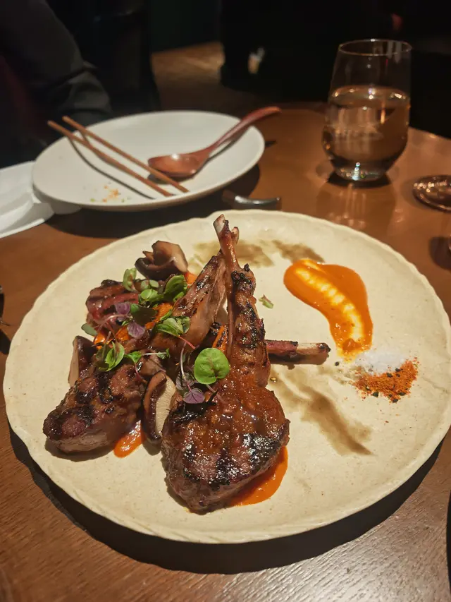 哈里薩辣醬慢煮羊架