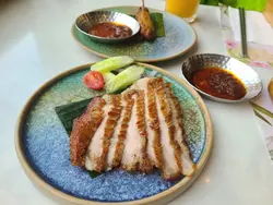 參峇醬燒豬頸肉