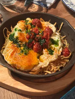 Txistorra Broken Egg