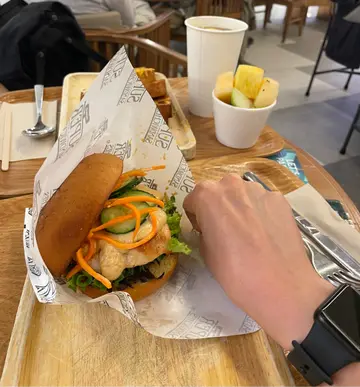 日式味噌麻酱烧鸡扒 · 高蛋白低碳水汉堡包