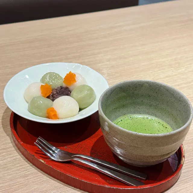 鎌倉紅葉茶屋抹茶白玉