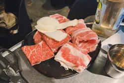 豬肉牛肉雙拼套餐