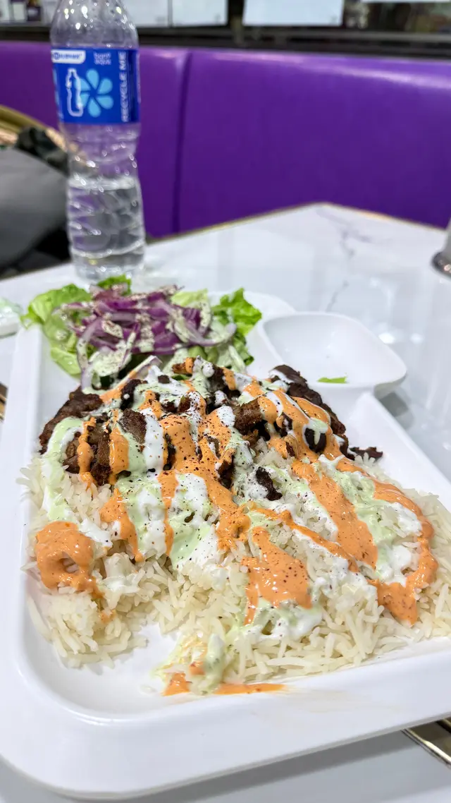 Roast  lamb  with  rice