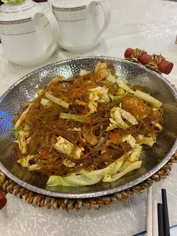 惹味蝦球蟹籽粉絲煲