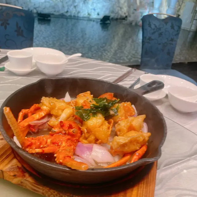 鐵板白胡椒澳洲龍蝦