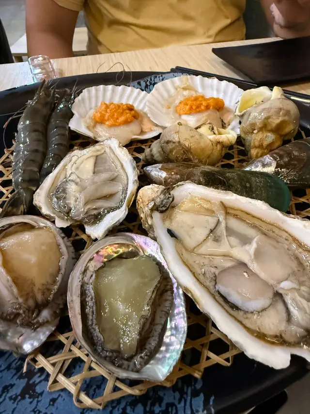 不同種類海鮮（好新鮮）