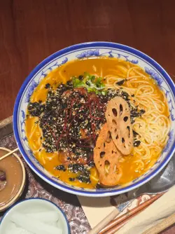 濃香咖喱豬軟骨淮山麵