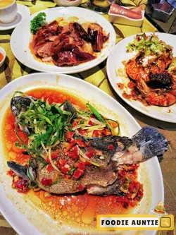 剁椒蔥油蒸虎杉斑仔