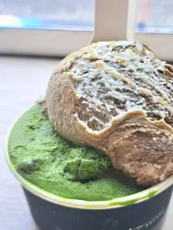 Small Double: Matcha No.2 & Mochi and Roasted Soybean Hojicha 