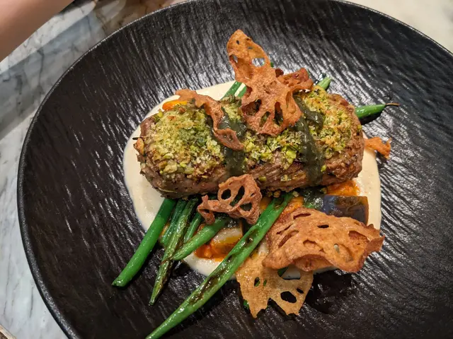 Pistachio & Herb Crusted Lamb Fillet