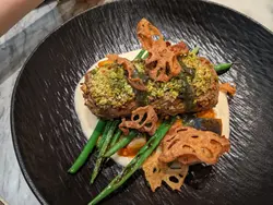 Pistachio & Herb Crusted Lamb Fillet