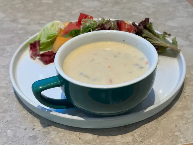 是日蔬菜忌廉西餐湯+沙律