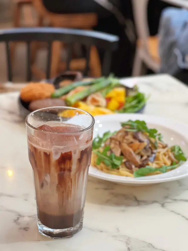 凍薄荷朱古力豆奶