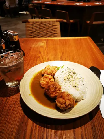 苹果炸鸡咖喱饭