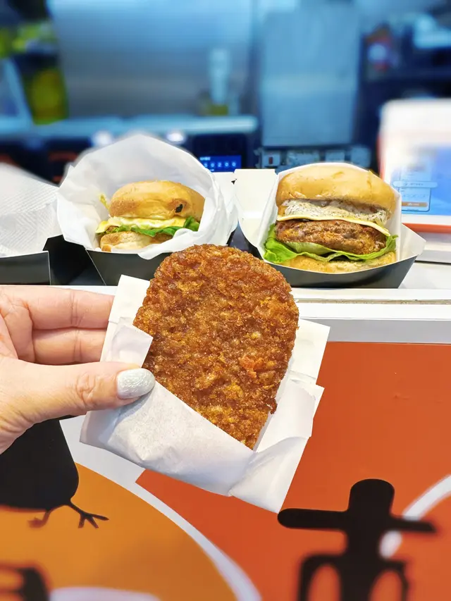 連炸薯餅都好有誠意㗎,自家調味有少少鹹香,仲食到有椒鹽味道😋