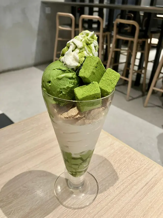 抹茶朱古力芭菲