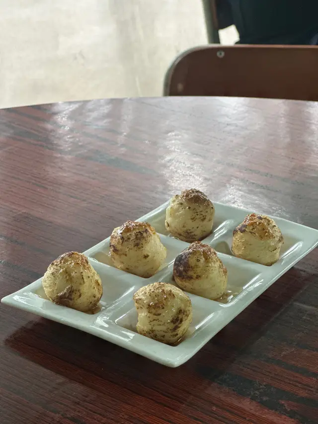 桂花蜜燒墨魚丸