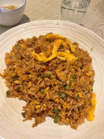 蝦醬腩肉炒飯(少辣)