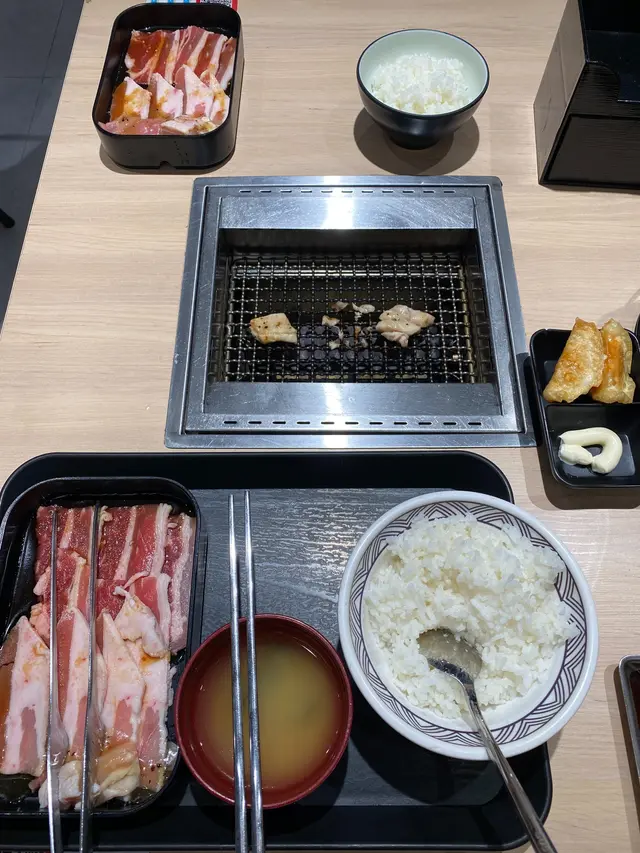 牛五花 & 豚五花 & 雞腿肉套餐