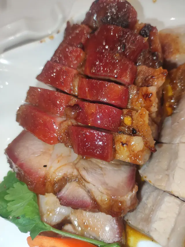 燒味雙拼叉燒燒腩仔