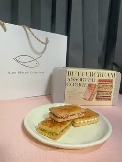 杂锦焦糖奶油夹心曲奇