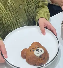 泰迪熊粒粒朱古力曲奇