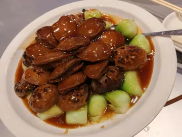 碧綠金錢扣原隻鮑魚