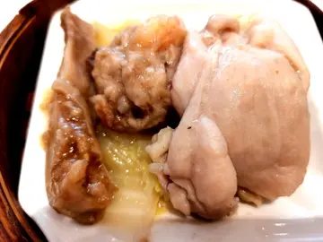 晨光老友记~韮菜猪红丶怀旧猪肚滑鸡烧卖加茶钱