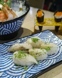 炙燒左口魚裙邊