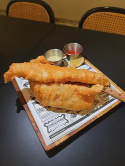 Beer Battered Fish & Chips