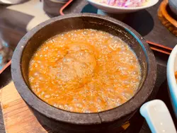 Tsukemen with Egg 石燒濃厚豚骨魚介味玉