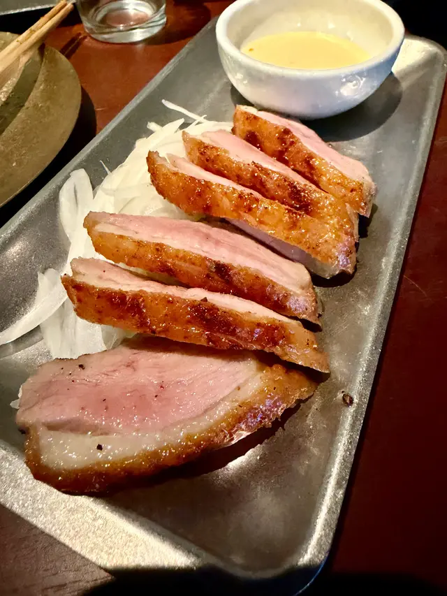 生燒熟成合鴨胸