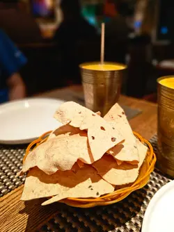 Roasted Papad 烤薄脆餅