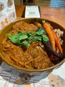 蕃茄燴手撕豬糙米飯