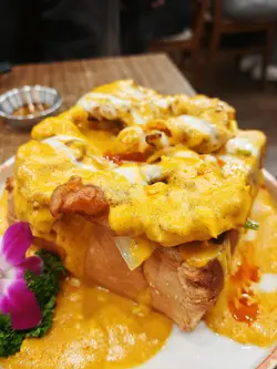 麵包咖哩軟殼蟹