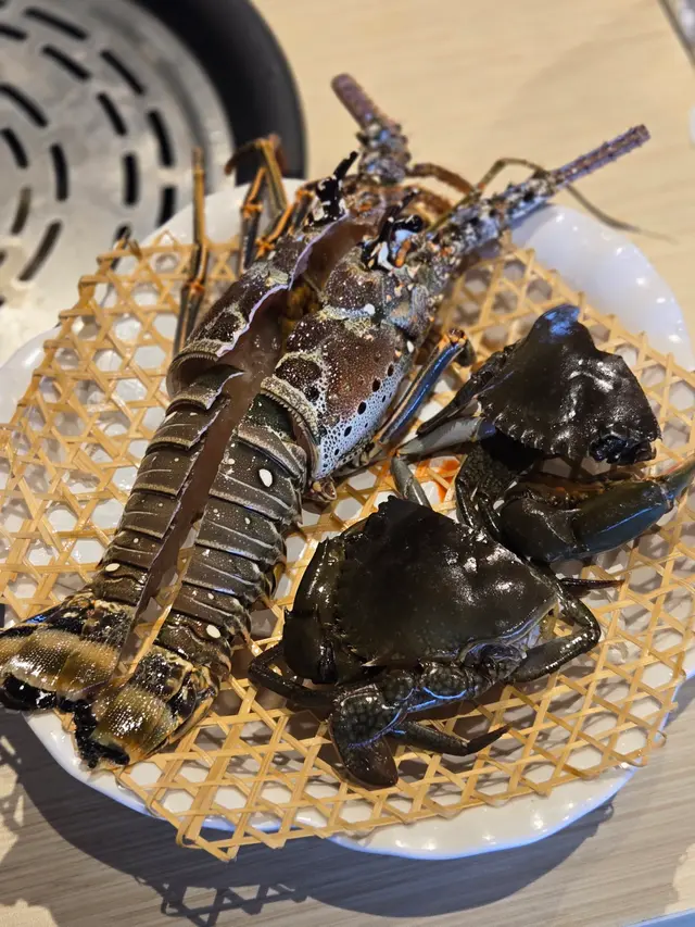 澳洲青年龍蝦，大黃奄蟹