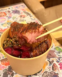 香草火炙鸭胸咖哩丼