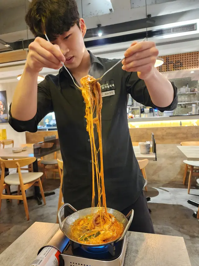 香辣芝士八爪魚